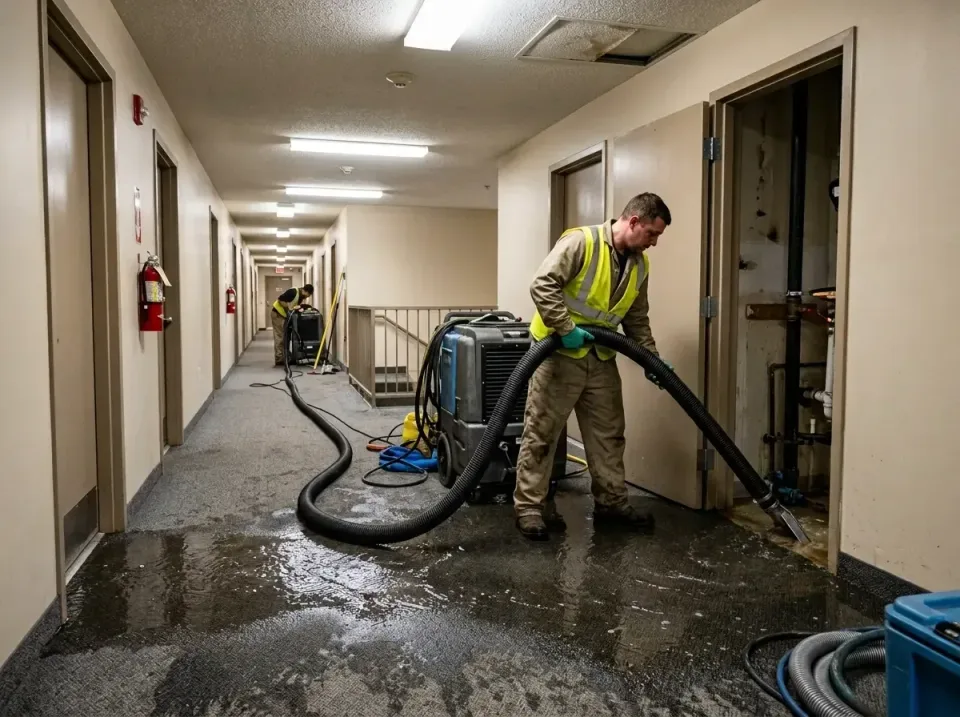 multi-unit-apartment-hallway-f-005 — frequently asked questions, Emergency Burst Pipe Water Extraction & Removal in Cranston…